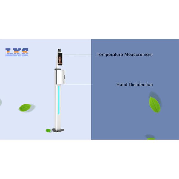 0.3m Face Recognition Thermometer automatic hands free soap dispenser