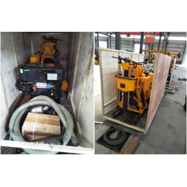 Gk 200 Soil Testing Drill Rigs For Gold Mining Sample Collection