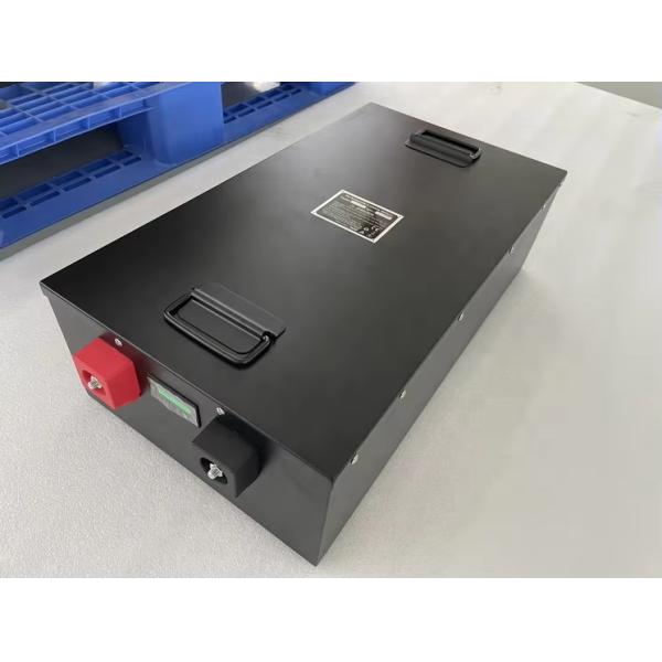 LiFePO4 Lithium Ion AGV Batteries Pack 72V 100Ah Customized
