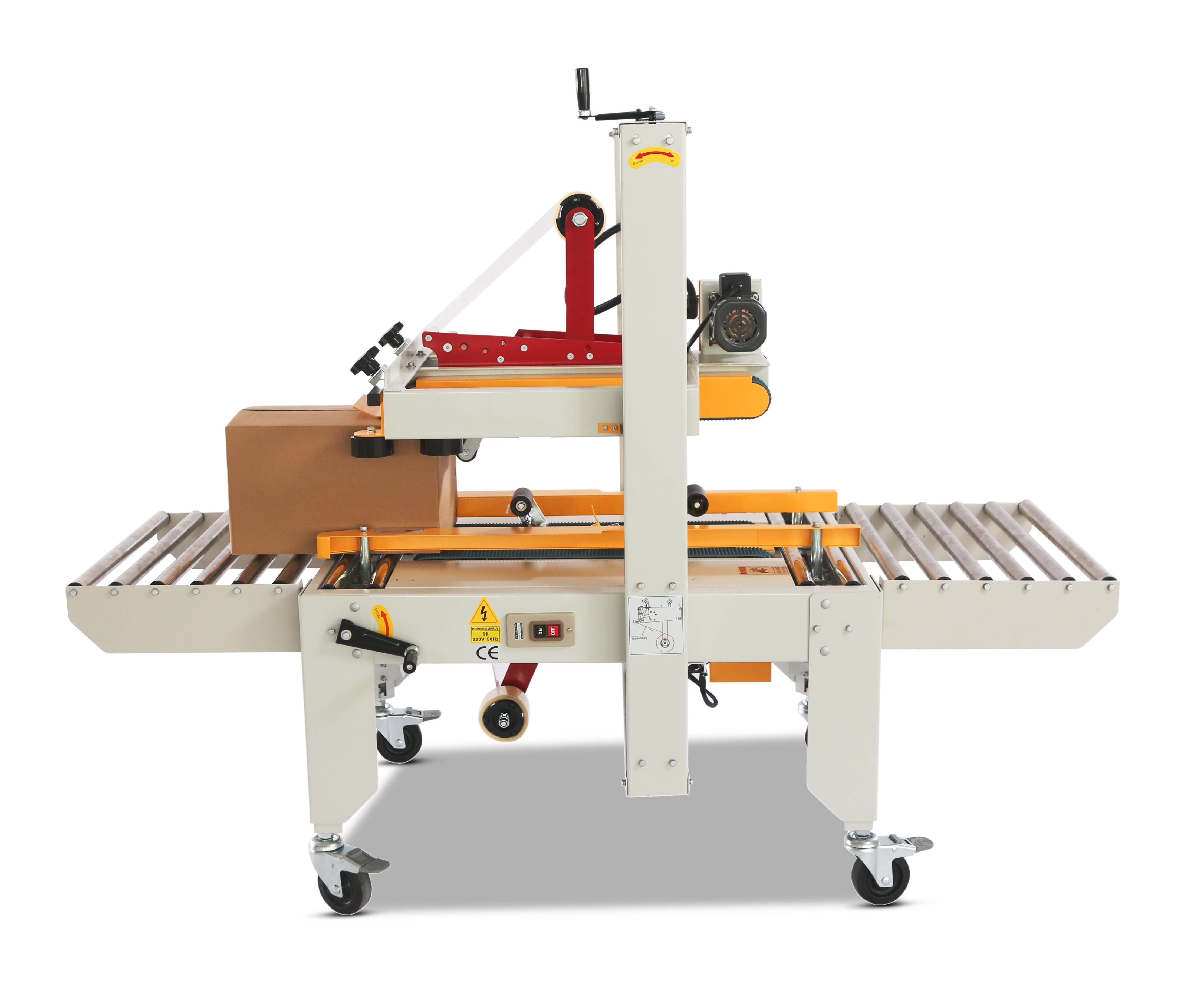 China 240W Semi Automatic Carton Sealing Machine Efficient And Convenient wholesale