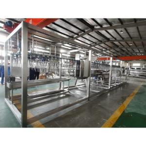 China Automatic Poultry Slaughterhouse Machine 300 - 500BPH Chicken Slaughtering Machine wholesale