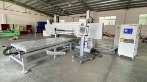 China EVA Pu Foam Cutting Machine Automatic Flat Cutting Machine TDBW-1300 wholesale