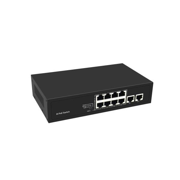 10/100M Ethernet Industrial Switch , 10 Port Industrial Network Switch PoE