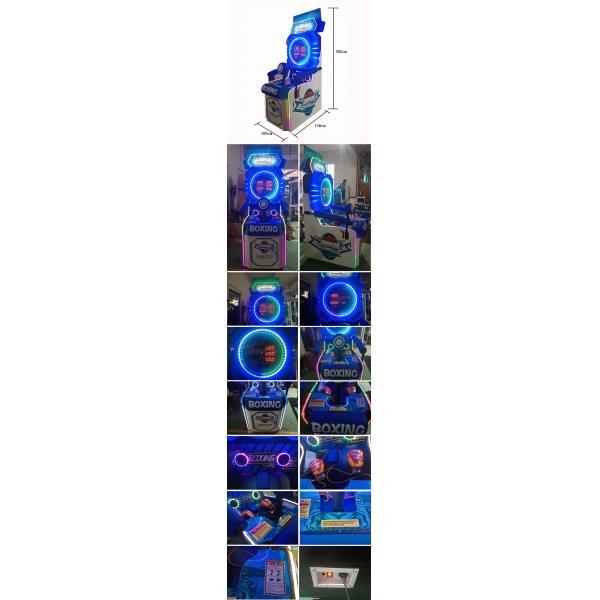 Big King Kick Fire Boxing Punch Machine Arcade For Ages 8 Years Sport Training