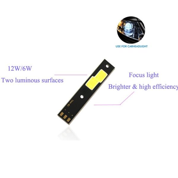 120 Degree 110lm/w 6w Dc9v Car Head Light Diode