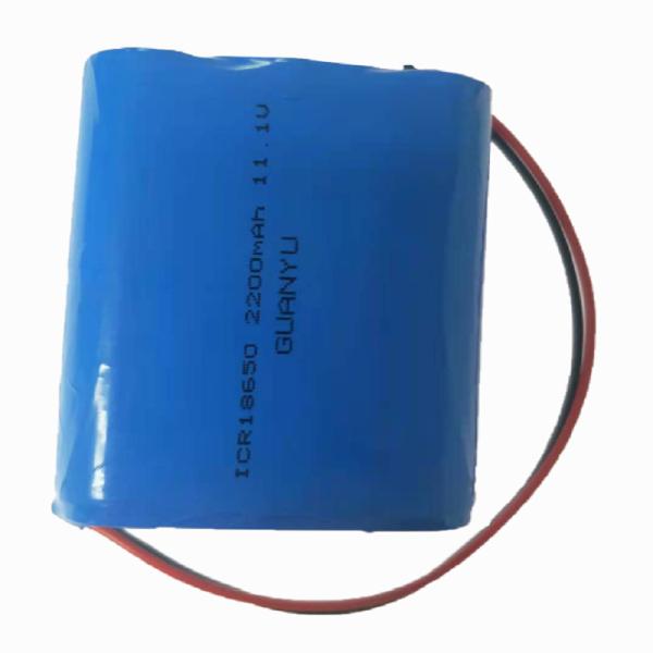 ICR18650 11.1 V Lithium Ion Battery 2200mAh18650 Rechargeable Lithium Battery