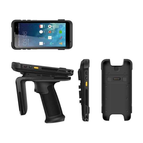 5.5 Inch 1440x720 Long Range UHF RFID Reader Portable Android 9.0 OS