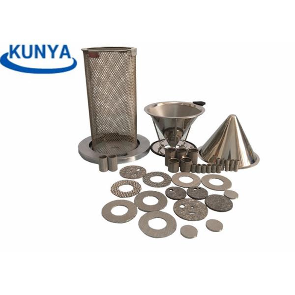 300 Micron 1mesh Sintered Metal Filter Elements Twill Weave