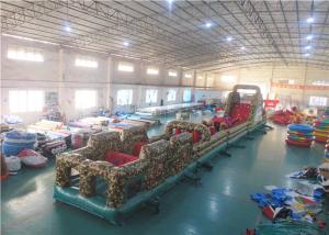 China Fantastic Camouflage Boot Camp Inflatable Paintball Obstacle High Security - Guarantee wholesale