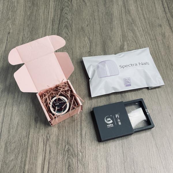Corrugated Lipstick Mailer Box With Logo, Pink Mailing Paper Box For Packaging, Custom Logo Cosmetic Packaging Ship