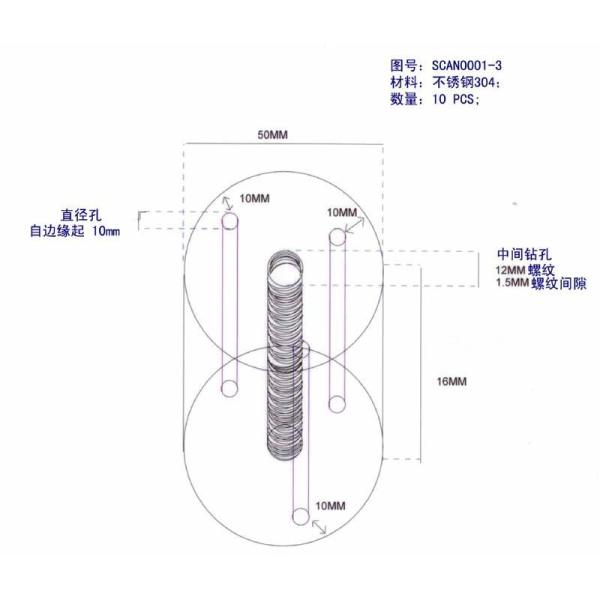 ISO Approved Sheet Metal Processing Machinery Parts for CNC Milling Machine with Supplied Drawings