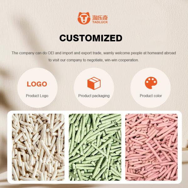 Strip Shape Tofu Cat Litter Bulk Super Absorption Water bulk kitty litter