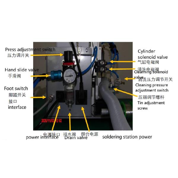 Semi-automatic LCD Touch Screen Soldering Machine