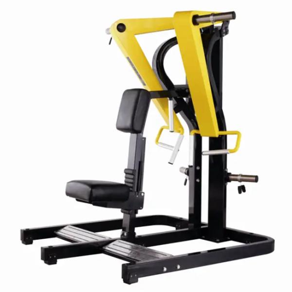 Back Extension Plate Loaded Lat Pulldown Machine For Gym Chest Shoulder Exercise