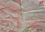 Anti Static 100% Polyester Sofa Velvet Upholstery Fabric Embossed Water Proof