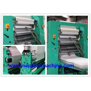 China CE N Fold 1000 Sheets / Min Tissue Paper Machinery wholesale