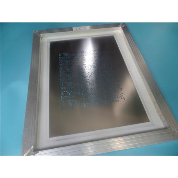 Through Hole 0.12mm PCB SMT Stencil Electro Polishing