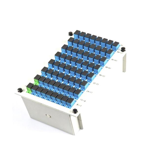 FTTH 1x64 Fiber Optic Splitter 64 Way PLC LGX Box SC APC UPC