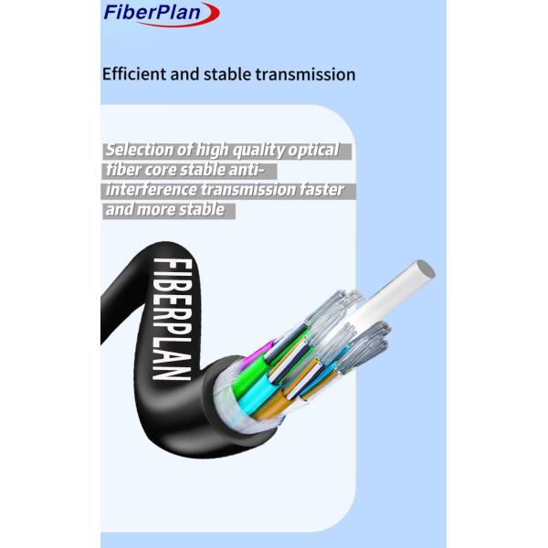 High-Performance Data Transmission Multi Tube Cable For With Water-Blocking Tape GYFTY