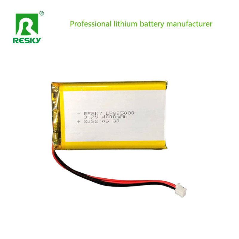 China Solar Lithium Polymer Lipo Batteries 805080 3.7V 4000mAh wholesale