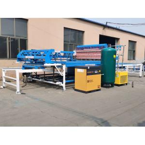 China Blue White Air Cylinder 10KW Wire Mesh Fencing Machine wholesale
