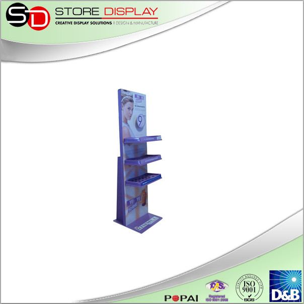 China Customized Gondola side display stand for cosmetic wholesale
