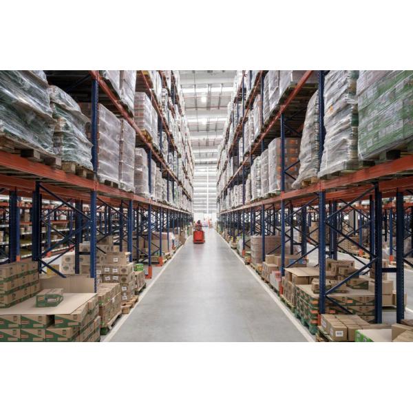 Selective Pallet Racks Warehouse Storage Heavy Duty System RAL Color