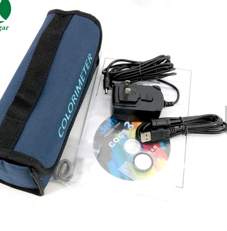 Durable Digital Photo Colorimeter , Textile Color Analyzer Meter 20mm Measuring Aperture