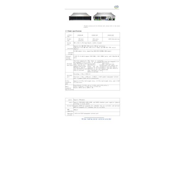 2U Rack Server with Dual AMD EPYC 7003 Processors