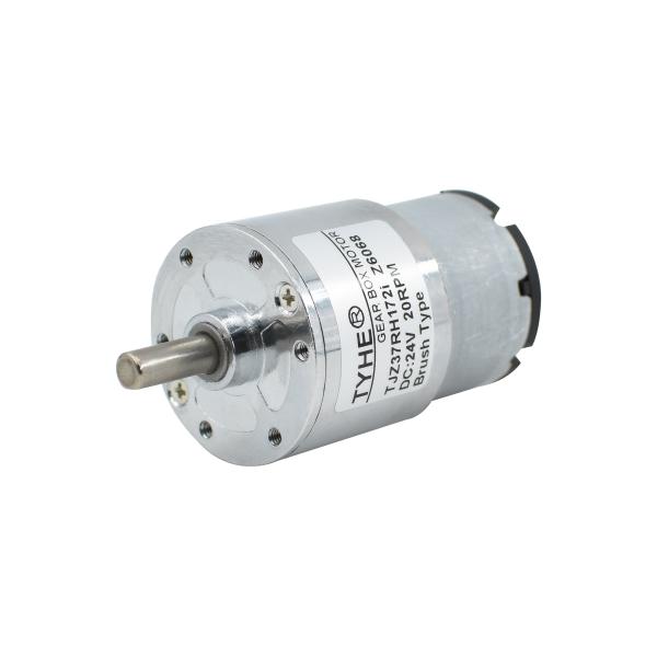 OD 37mm 3V 5V Micro DC Gear Motor 1.5nm 15rpm 12rpm For Barbecue Machine
