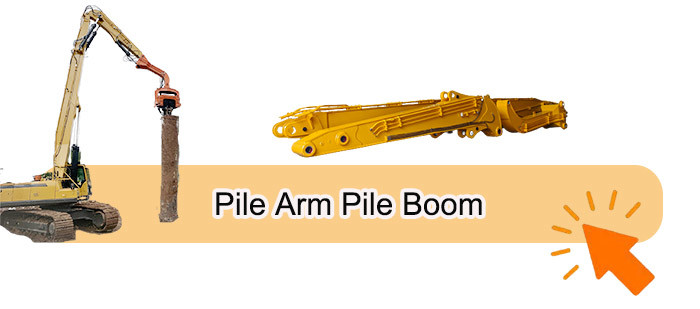 Excavator Telescopic Arm For Sany Hitachi Komatsu Use BS900E