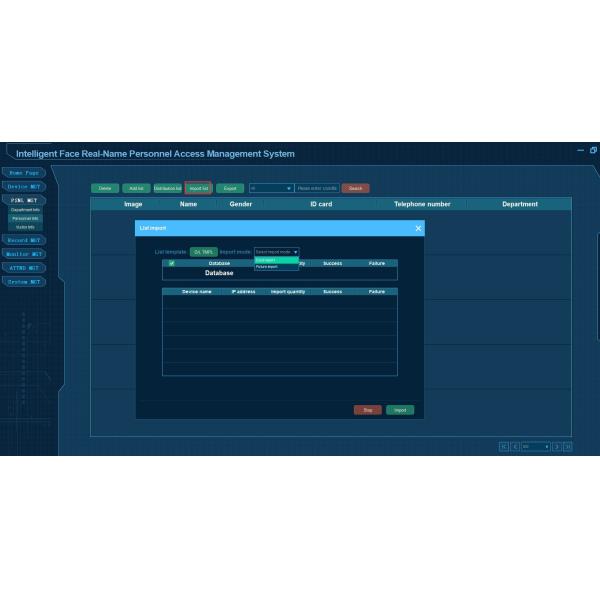 B2002FR SQLlite Attendance Tracking Software