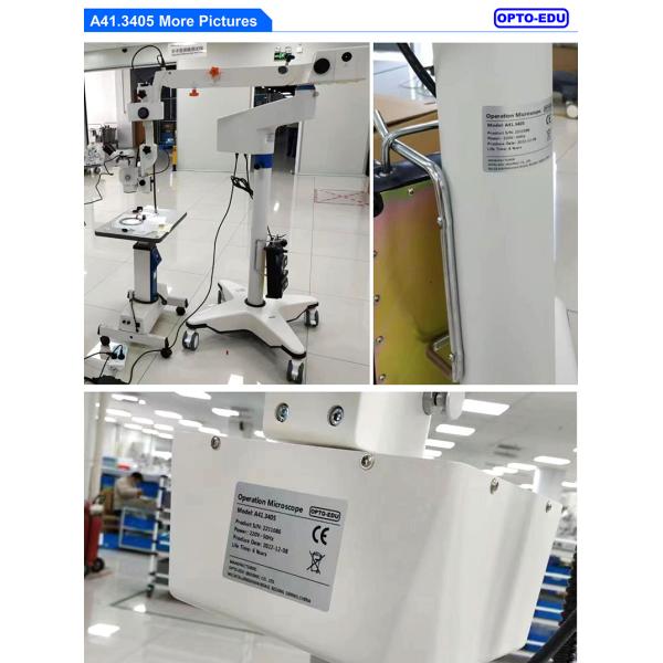 Double Binocular Electric Control 18mm Ent Microscope