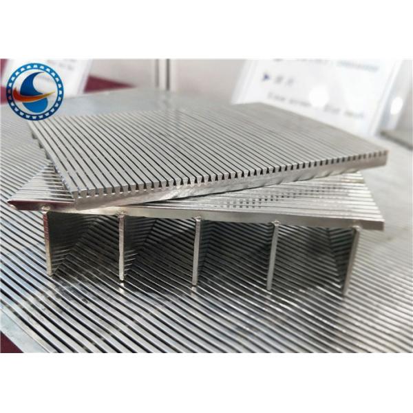 Johnson Stainless Steel Wedge Wire Screen Customizable For Mining Machinery