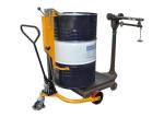 DT250 Three wheels PU Coated Portable Drum Truck with Hydraulic System Drum