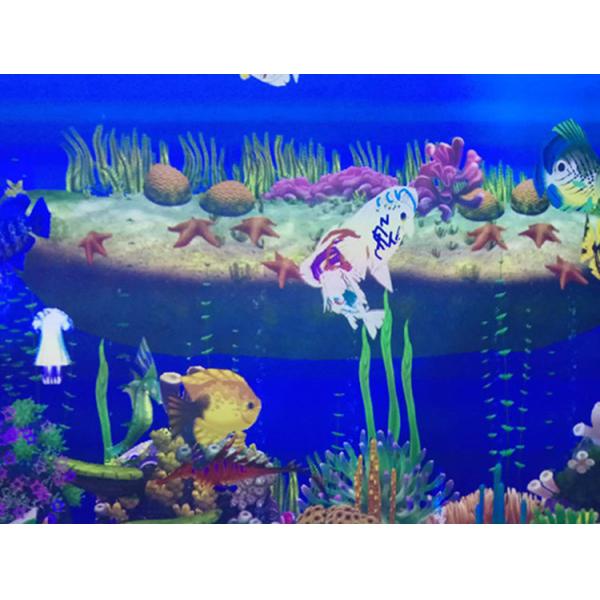 Magic Sea Interactive Projector Games Painting With Infrared Sensing Radar