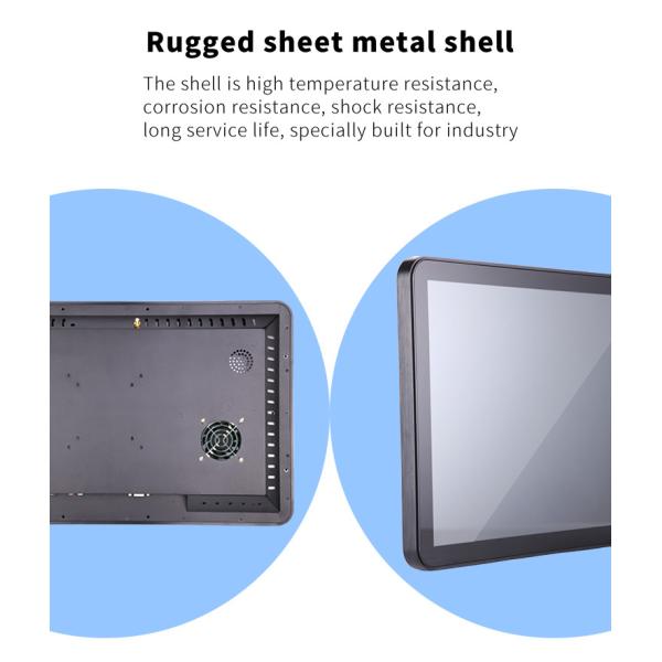 IP65 Lcd Industrial Touch Panel PC RS485 RS232 Industrial Touch Screen Panel
