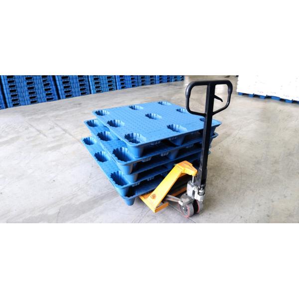 Durable Convenient SGS Blow Molding Plastic Pallets 1000*800 mm Lighter Pallets