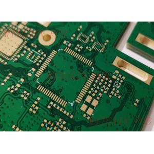 FR4 Material 4 Layer PCB / Green Solder Mask ENIG UL Certificate Approved