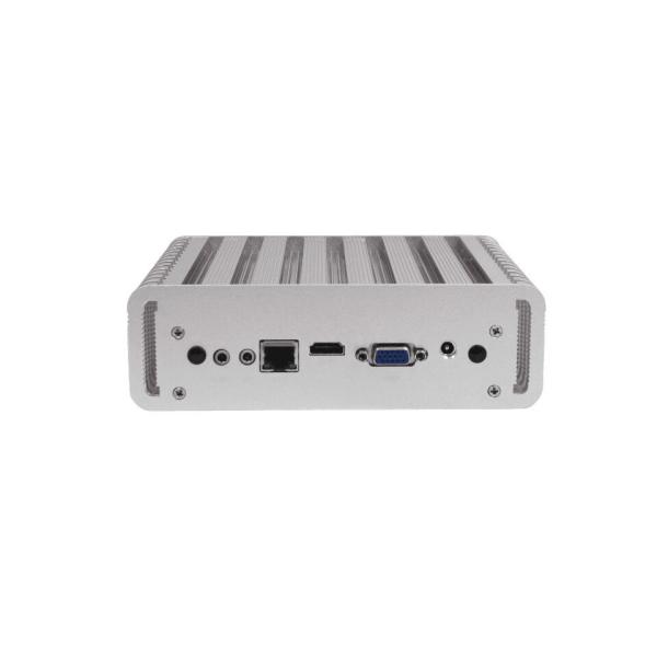Fanless Embedded Box PC , Industrial Embedded Computer With 2 PCI/PCIe Slots