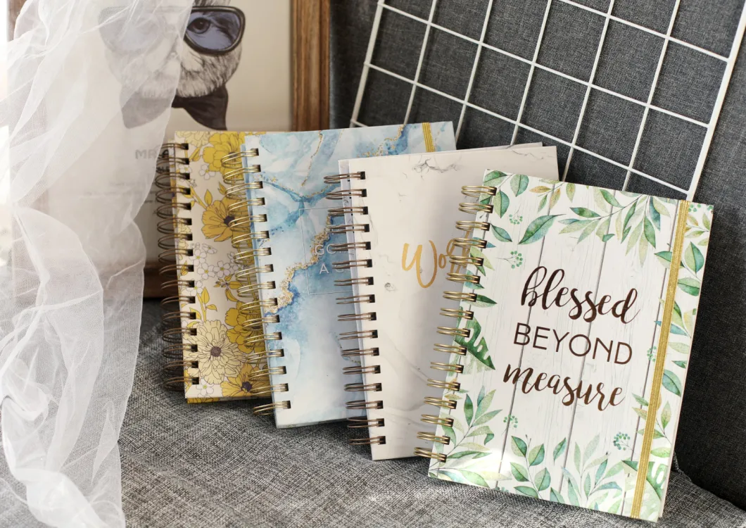 OPP Agenda Organizer Planner Notebook Laminated Spiral Bound OPP 8 Inches X 9.5 Inches