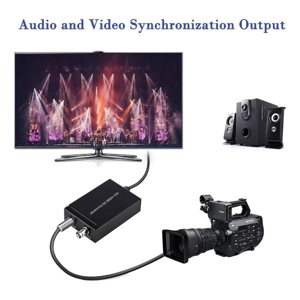 3G SDI HDMI Converter TV Production Live Streaming And Camera Accessories