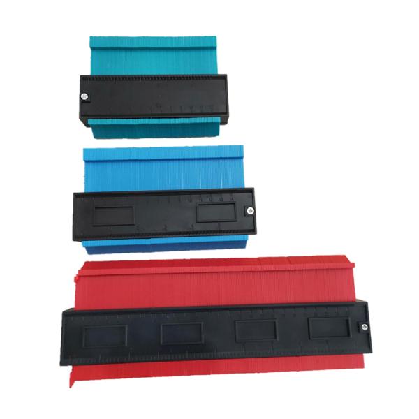 Upgraded Multifunctional Shape Contour Gauge WIth Lock Plastic Lockable Contour Gauge Tool