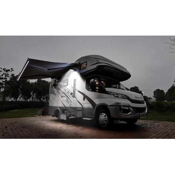 ABS PC Portable Solar Lights Outdoor IP65 Waterproof IK10 Class With PIR Sensor