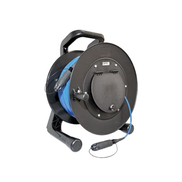 Steel Cable Reel Cart Foldable High Tro Reel System With Foot Brake