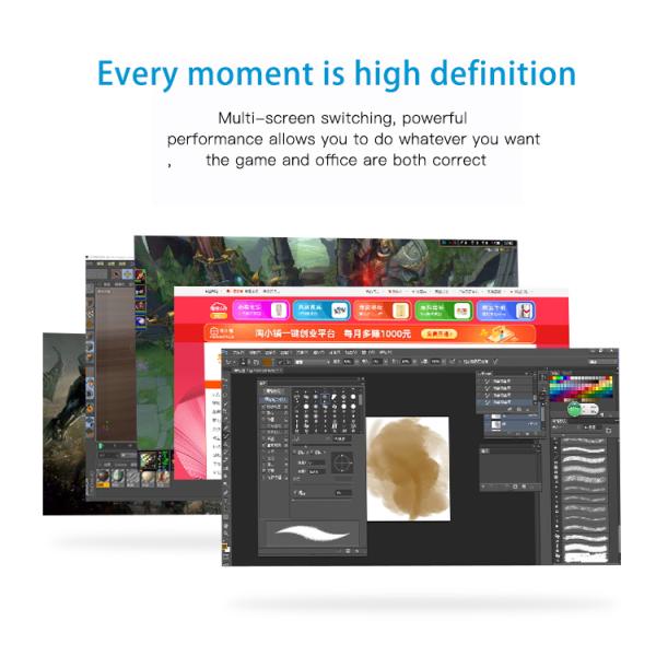 HDMI VGA 20inch LED Desktop Computer OEM ODM PC Screen Monitor