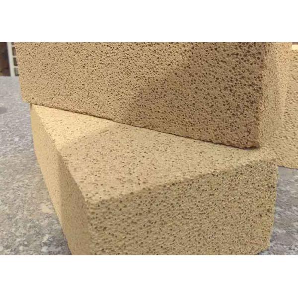 Soft Yellow Insulating Fire Brick For Heat Storage 0.75g/cm3 High Alumina