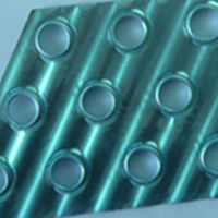 Aluminium Fin Heat Exchanger , 16x20 Water To Air Heat Exchanger Copper Tube