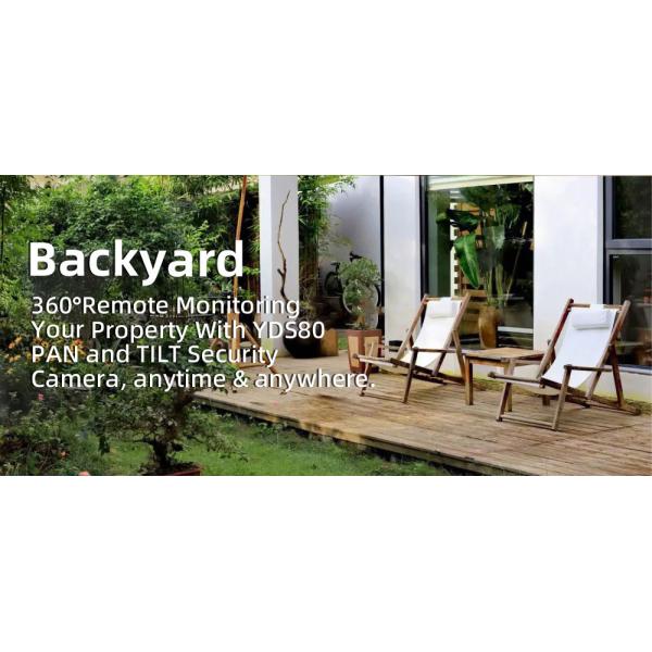 Battery Capacity 19200mAh Solar Floodlight Camera Waterproof IP65 Two Way Audio