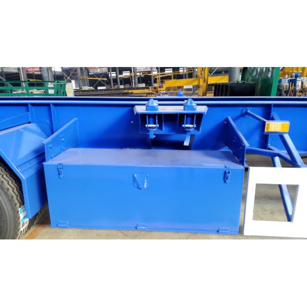 Steel 20FT 40FT Container Long Lifetime Chassis Skeleton Semi Trailer with Container Lock